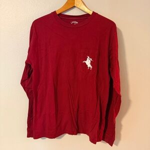 League Men's Garnet Long Sleeve FSU Tee